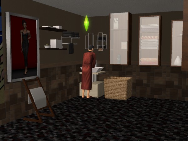 T.A.R. dans sa salle de bain