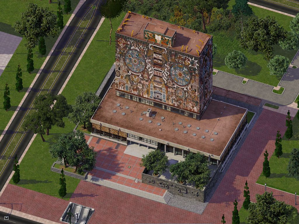 Bibliothèque et amphithéatre