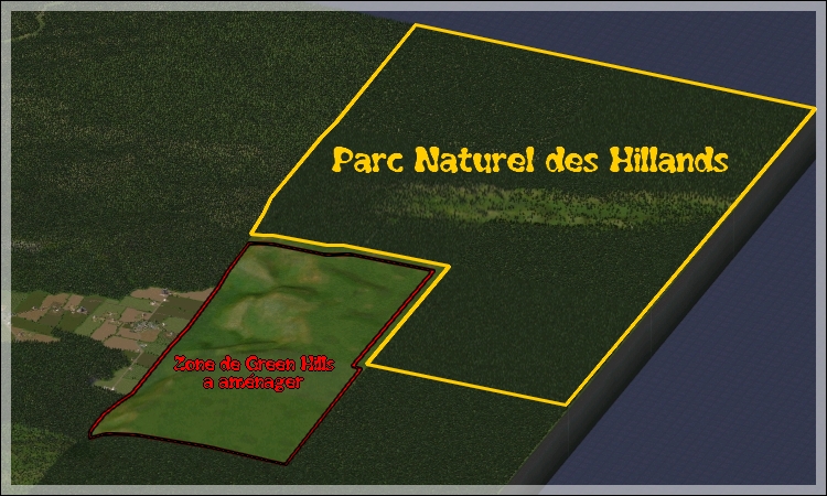 Localisation à Green Hills