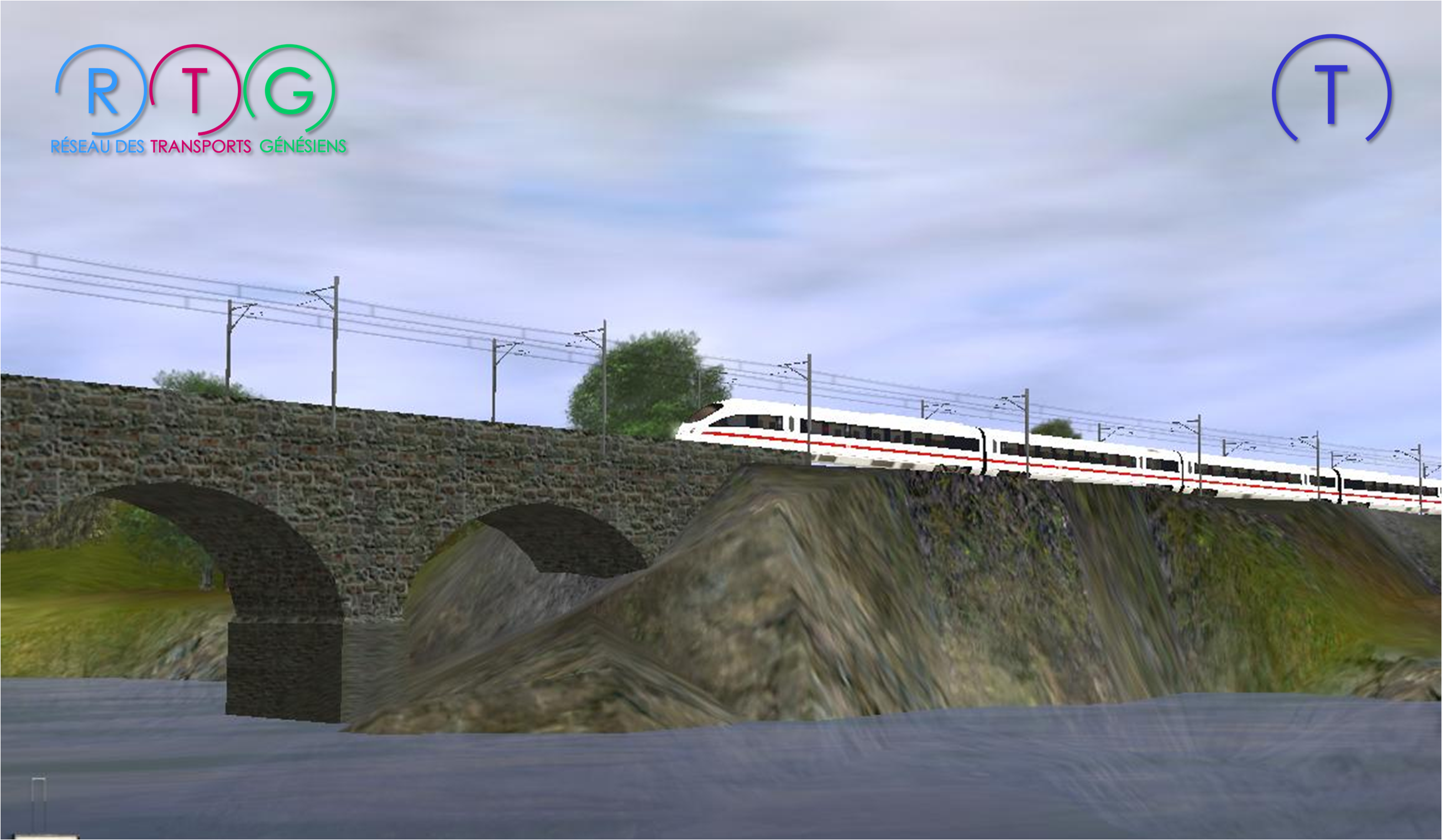 Une RTG-NG16 sur la ligne Jules-Giant Bay