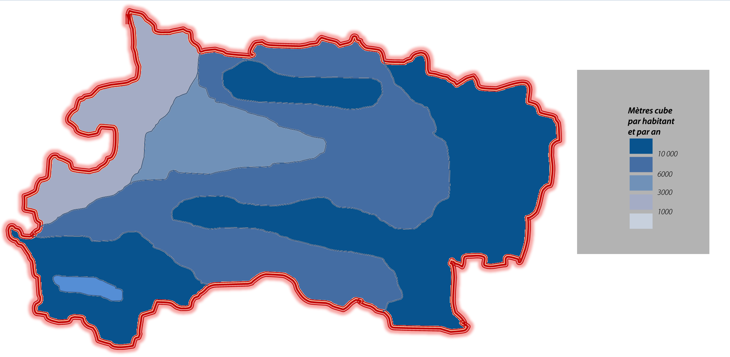 Carte hydrolique du Thoulak