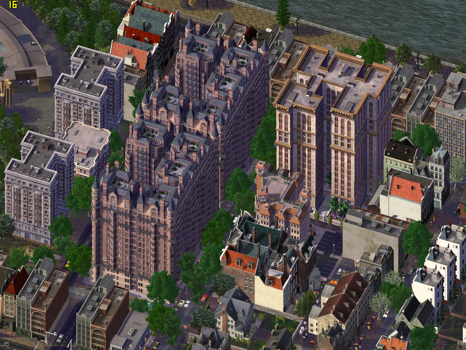 Quartier William, construit au début des Années 1900, ces grands immeubles abritent les appartements les plus prestigieux de ville, ou logent généralement diplomates et personnalités connues.