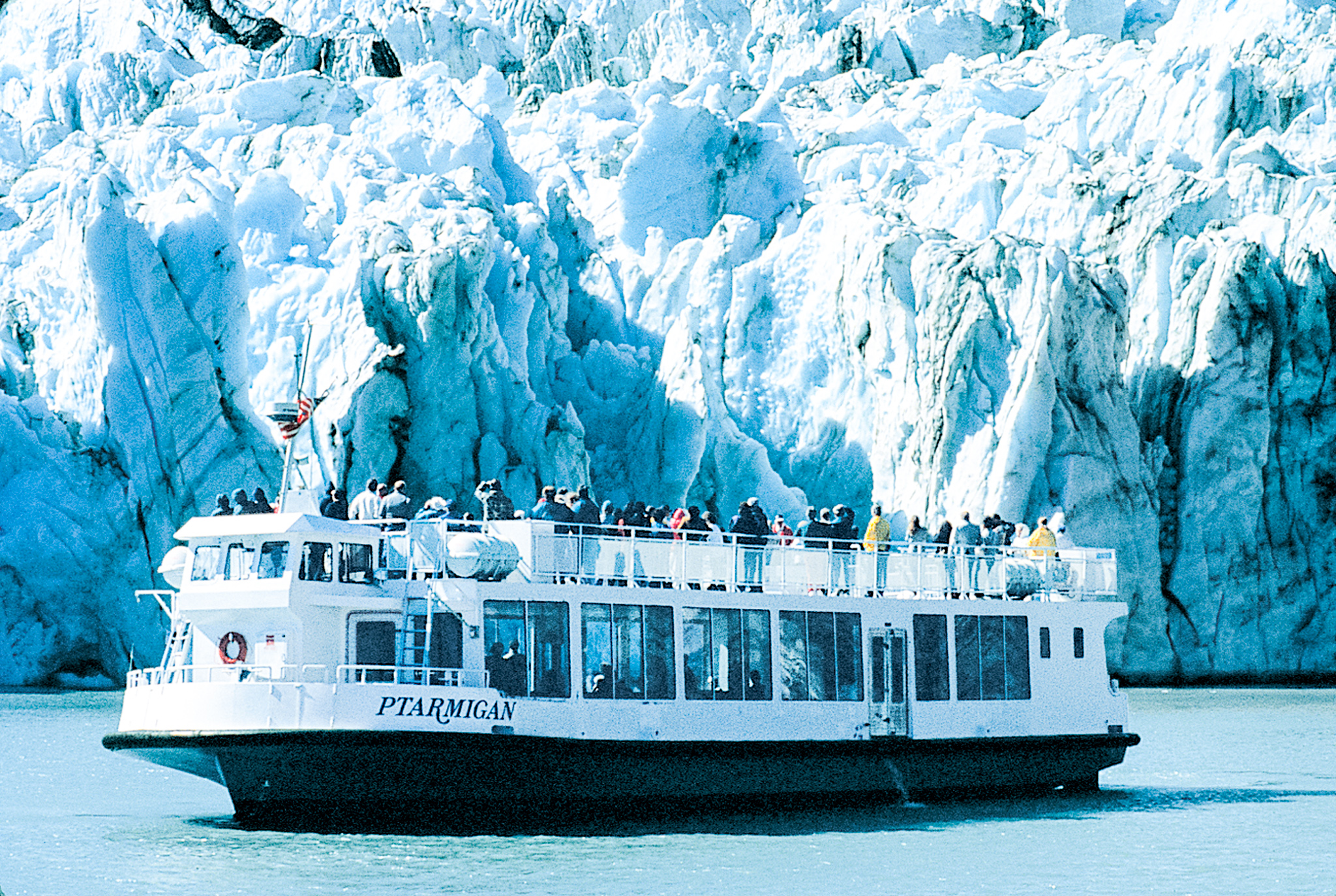 Visite du glacier par bateau