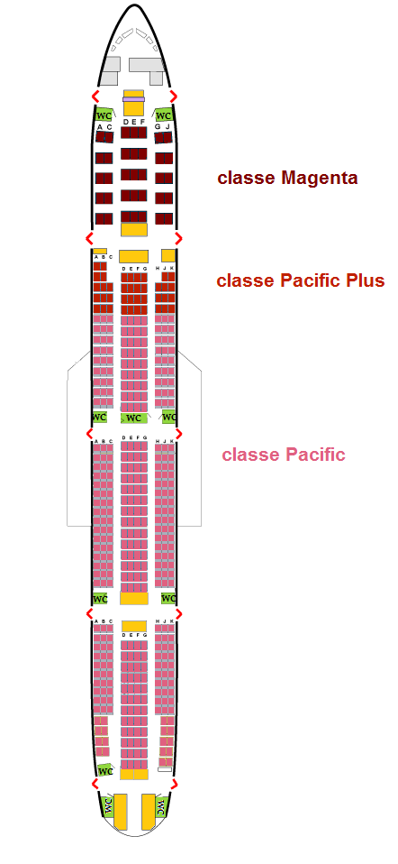 218 sièges (8/16/194)