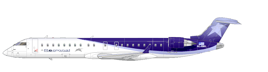 21 CRJ-200 (0 commande) autonomie : 3.045 km