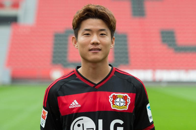 Ryu avec le Bayer Leverkusen