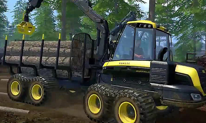 Exploitation de la forêt de Génésie dans l'Aléo.