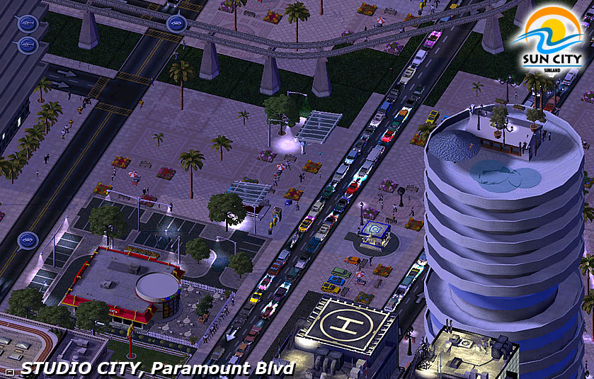 Studio City et Paramount Boulevard