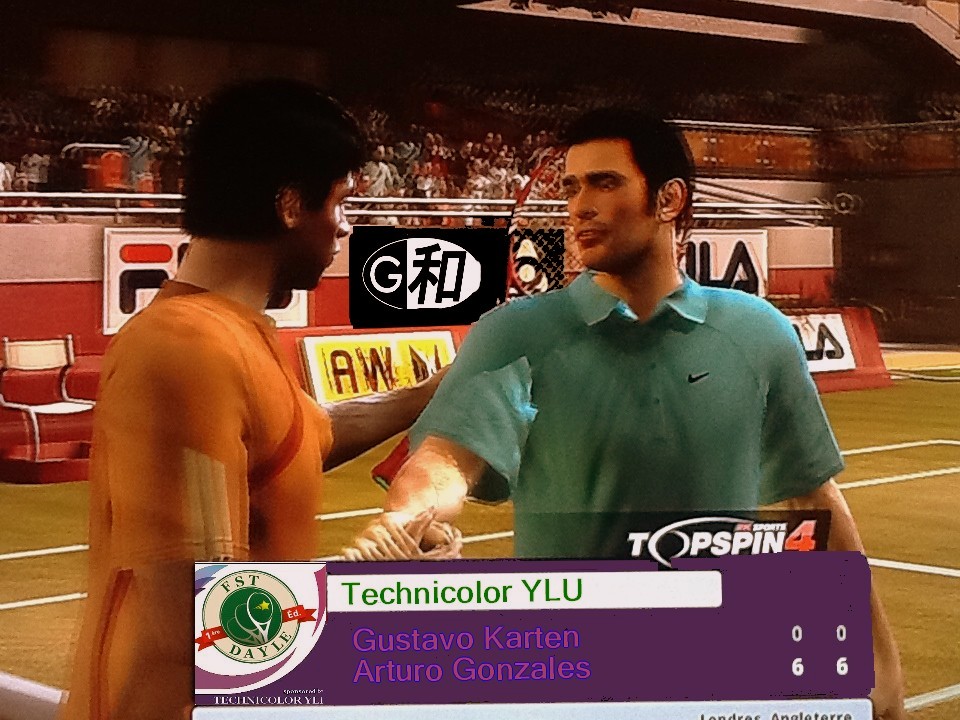 Karten contre Gonzales, Technicolor YLI,Dayle Grand Chelem 2014