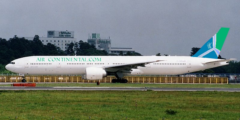 Livrée d'un Boeing 777-300ER SL-JFB à Luisbourbonburg
