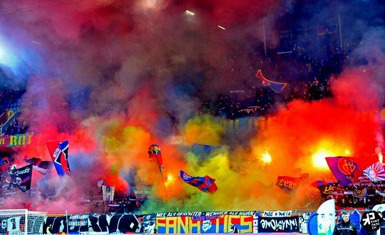 Fumigènes un soir de Klassieker