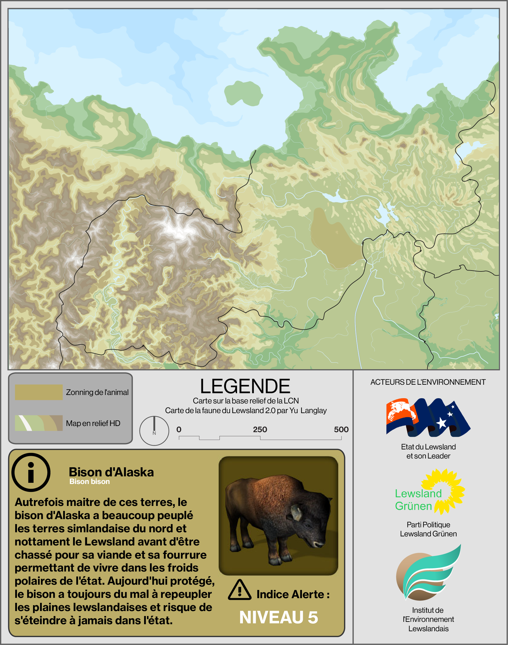 Bison d'Alaska